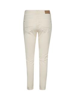 MOS MOSH Naomi Garment Dyed Tapered Trousers, Ecru - view 2, Ecru