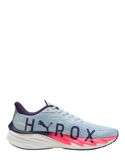 PUMA x HYROX Men's Velocity NITRO™ 4 Running Shoes, Blue/Pink, Blue/Pink