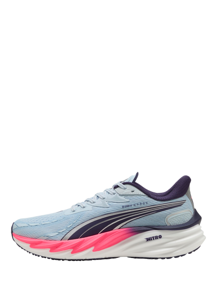 PUMA x HYROX Men's Velocity NITRO™ 4 Running Shoes, Blue/Pink - view 2, Blue/Pink