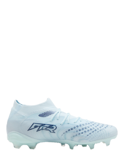 PUMA Women's Future 9 Match Fusion FG/AG Football Boots, Icy Blue/Blue Jewel