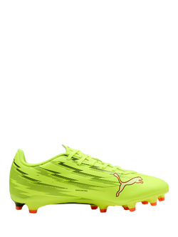 PUMA Women's ULTRA 6 Firm Ground Football Boots, Yellow/Black/Red, Yellow/Black/Red