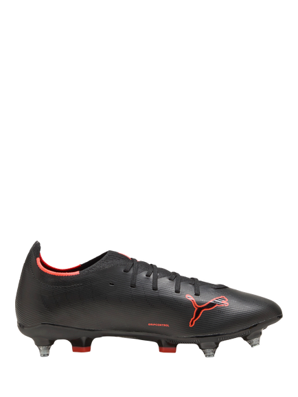 PUMA MxSG Ultra 6 Men's Football Boots, Puma Black/Puma Red