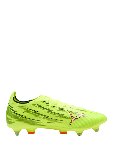 PUMA MxSG Ultra 6 Men's Football Boots, Yellow/Black/Red