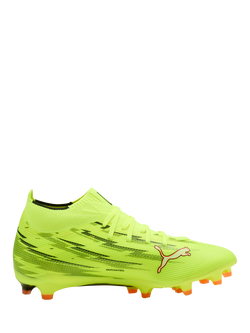 PUMA Women's ULTRA 6 Firm Ground Football Boots, Yellow/Black/Red