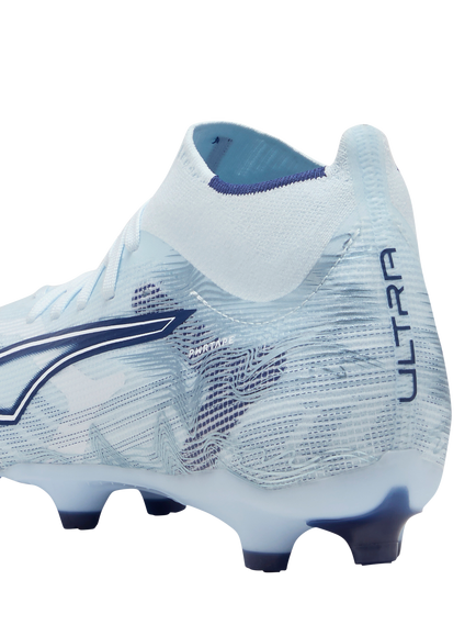 PUMA Women's ULTRA 6 Firm Ground Football Boots - view 2, Icy Blue/White/Blue