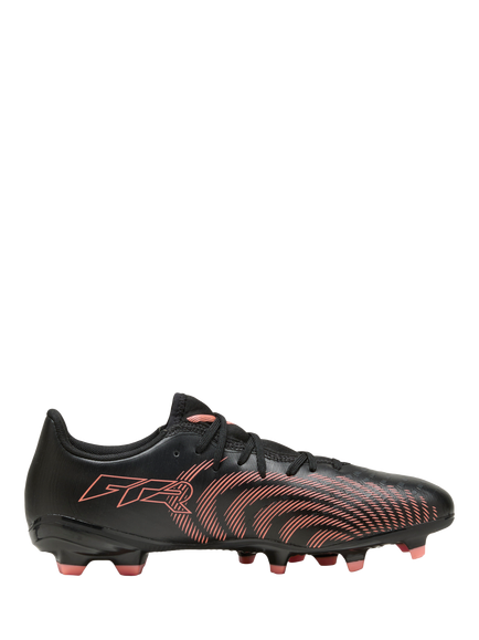 PUMA Men's Future 9 Play FG/AG Football Boots, Black/Red/Gray