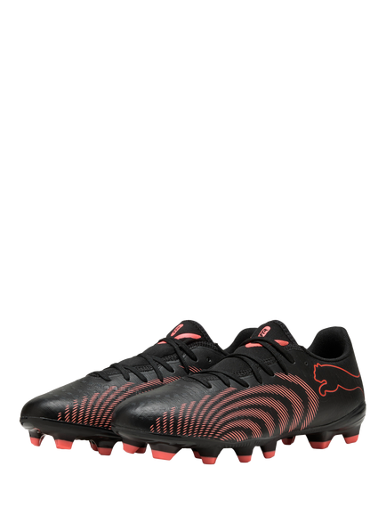 PUMA Men's Future 9 Play FG/AG Football Boots - view 2, Black/Red/Gray