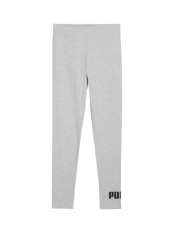 PUMA Kids' Essentials No. 1 Logo Leggings, Light Gray Heather