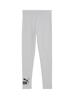 PUMA Kids' Essentials No. 1 Logo Leggings - view 2, Light Gray Heather
