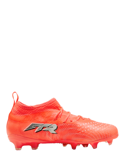 PUMA Kids' Youth FUTURE 9 MATCH Mesh Football Shoes, Red/White/Black