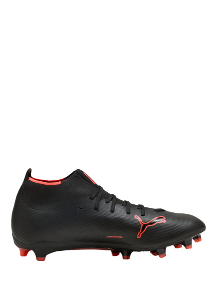 PUMA Men's Ultra 6 Match+ FG/AG Football Boots, Puma Black/Puma Red