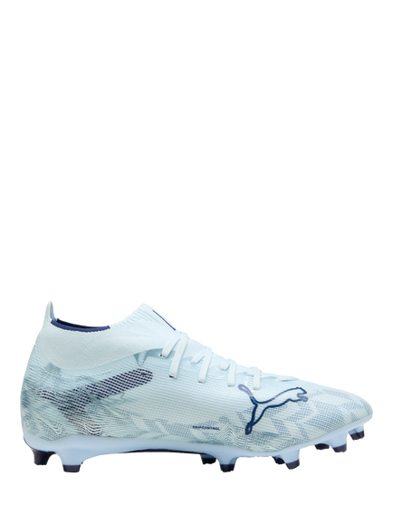 PUMA Men's Ultra 6 Match+ FG/AG Football Boots, Icey Blue/White Blue