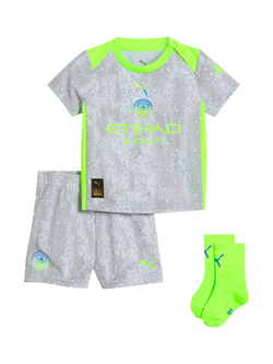 PUMA Baby 25/26 Third Football Kit, Blue-pro Green, Blue-pro Green