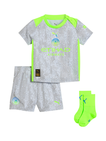 PUMA Baby 25/26 Third Football Kit, Blue/Pro Green, Blue/Pro Green
