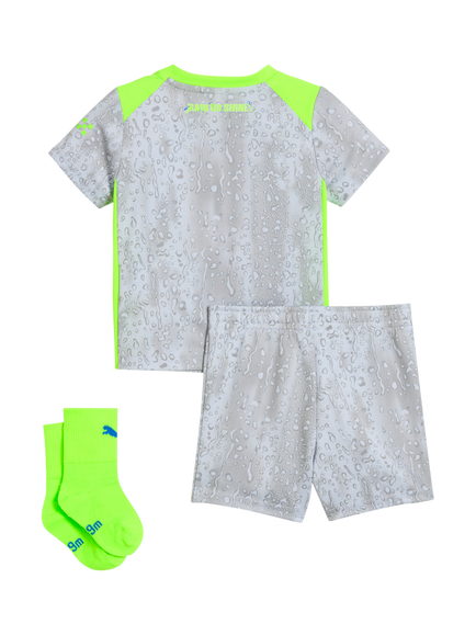 PUMA Baby 25/26 Third Football Kit, Blue/Pro Green - view 2, Blue/Pro Green