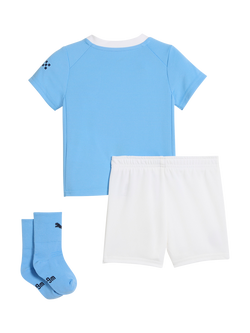 PUMA Baby 25/26 Man City Home Football Kit, Light Blue-white - view 2, Light Blue-white