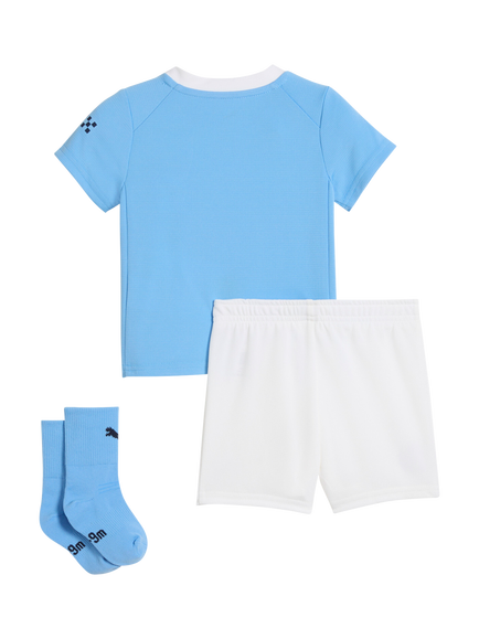 PUMA Baby 25/26 Man City Home Football Kit, Light Blue-white - view 2, Light Blue/White