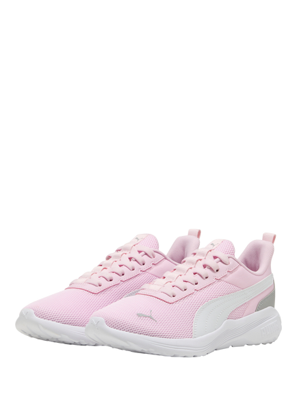 PUMA Kids' Youth Anzarun 2 Mesh Trainers - view 2, Pearl Pink/White
