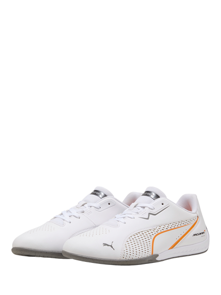 PUMA x McLaren Racing Drift Cat 11 Trainers - view 2, White/Bright Papaya