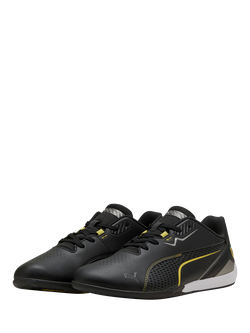 PUMA Men's Scuderia Ferrari Drift Cat 11 Trainers - view 2, Black/Speed Yellow