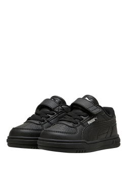 PUMA Kids' Caven III Trainers - view 2, Black Silver