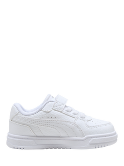 PUMA Kids' Caven III Trainers, White Silver