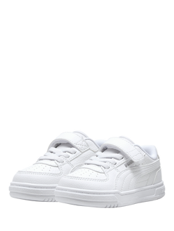 PUMA Kids' Caven III Trainers - view 2, White Silver