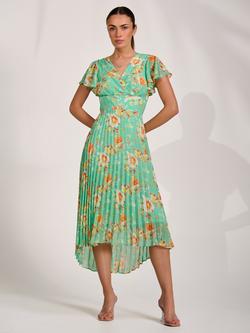 Green Pleated Dresses | John Lewis & Partners