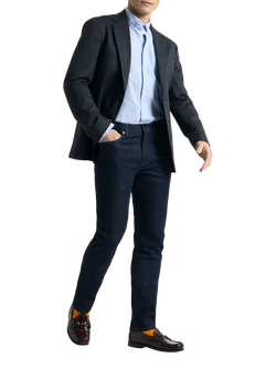 SPOKE Original Denim Regular Thigh Slim Jeans, Rinse Wash, Rinse Wash