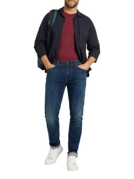 SPOKE Travel Denim Regular Thigh Slim Jeans, Broken In, Broken In