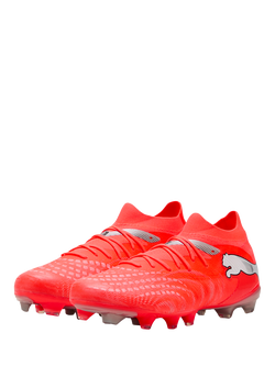 PUMA Men's Future 9 Match FG/AG Football Boots - view 2, Red/White/Black