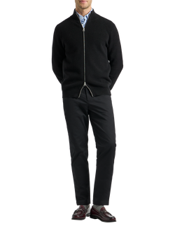 SPOKE Sharps Cotton Blend Chinos, Black, Black