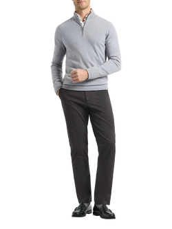 SPOKE Sharps Regular Thigh Slim Chinos, Charcoal, Charcoal