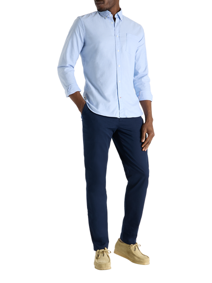 SPOKE Summer Sharps Regular Thigh Slim Chinos, Navy