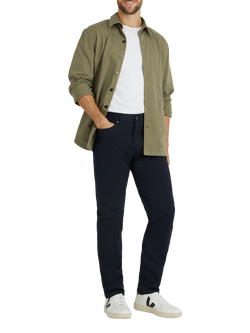 SPOKE Fives Regular Thigh Slim Fit Chinos, Dark Navy