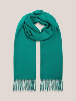 Hobbs Matilda Fringed Scarf, Meadow Green, Meadow Green