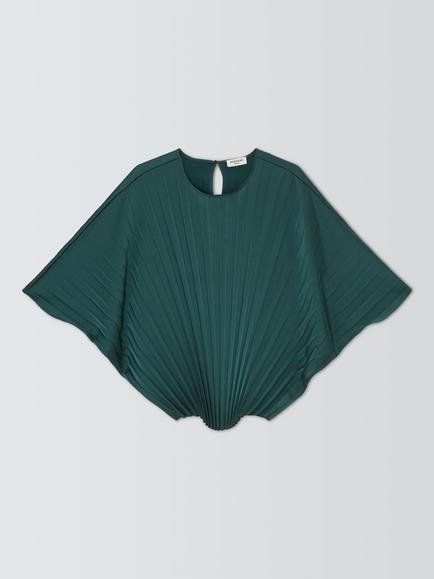 Weekend MaxMara Aureo Kimono Sleeve Top, Dark Green, Dark Green