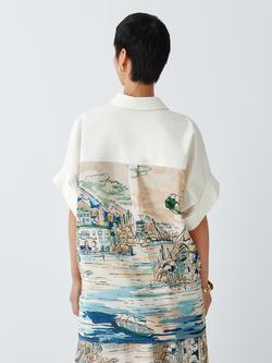 Weekend MaxMara Tuono Cotton Shirt, White - view 2, White