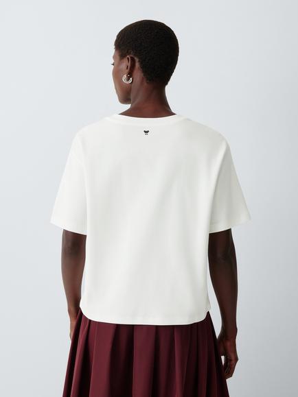 Weekend MaxMara Sala Print T-Shirt, White Landscape - view 2, White Landscape