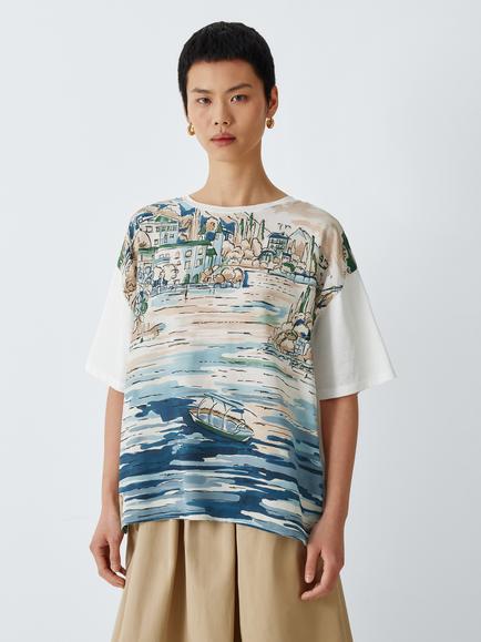 Weekend MaxMara Terzo T-Shirt, Light Blue, Light Blue