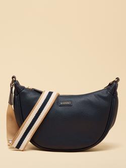 Joules Half Moon Cross Body Bag, Navy, Navy