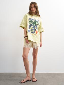 Topshop Oversized T-Shirt, Light Green, Light Green