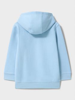 Crew Clothing Kids' Cotton Blend Hoodie - view 2, Light Blue