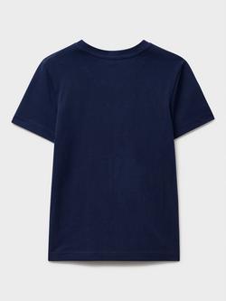 Crew Clothing Kids' T-Shirt, Navy Blue - view 2, Navy Blue