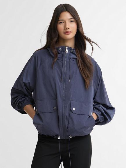 Barbour International Maizy Showerproof Hooded Jacket, Odyssey, Odyssey