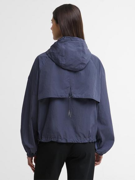 Barbour International Maizy Showerproof Hooded Jacket, Odyssey - view 2, Odyssey