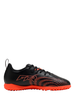 PUMA Kids' FUTURE 9 PLAY Turf Trainers, Black/Red/Gray
