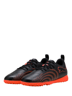 PUMA Kids' FUTURE 9 PLAY Turf Trainers - view 2, Black/Red/Gray