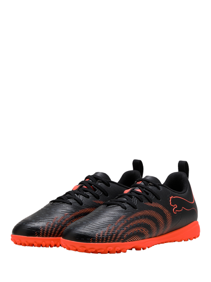 PUMA Kids' FUTURE 9 PLAY Turf Trainers - view 2, Black/Red/Gray