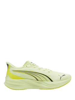 PUMA Darter Lace Up Running Shoes, Green/Lime/Deep Plum